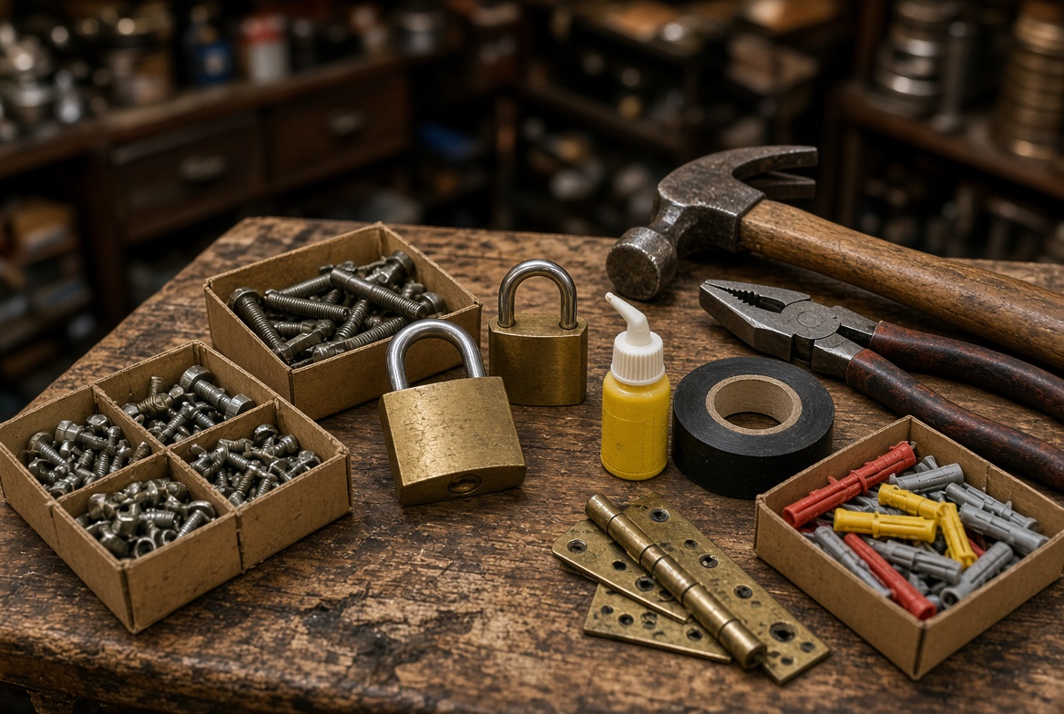 五金螺絲工具同家居配件